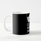 不死の時は寝る コーヒーマグカップ (左)