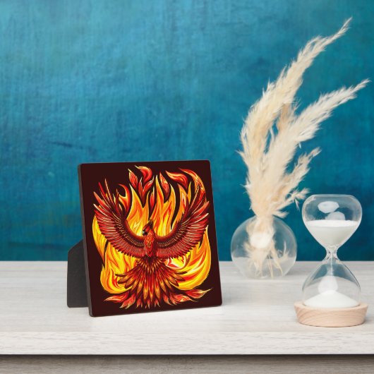 不死の神話的生物 フェニックス フォトプラーク (インサイチュ)