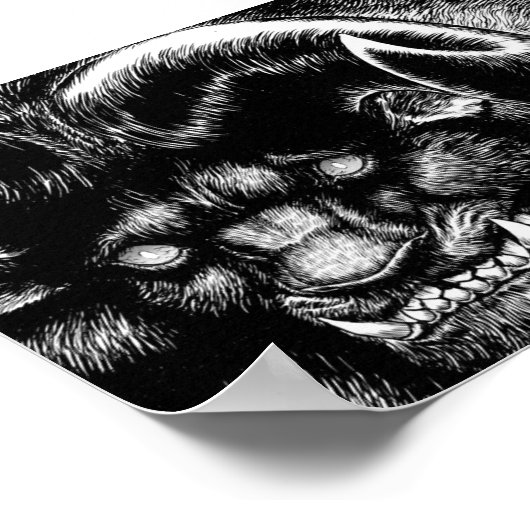 不死の雑多な人 ポスター (角)