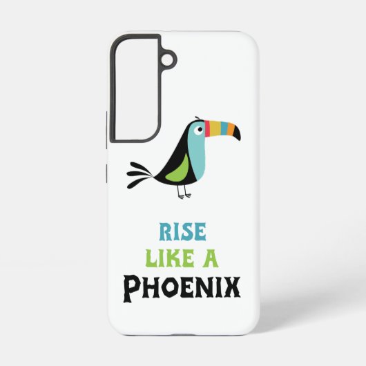 不死鳥のように蘇る SAMSUNG GALAXYケース (裏面)