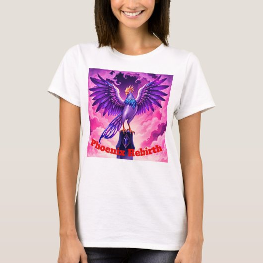 不死鳥のアセントTシャツ Tシャツ (正面)