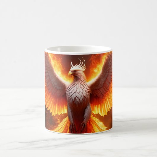 不死鳥の再生 コーヒーマグカップ (中央)