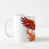 不死鳥の再起 コーヒーマグ コーヒーマグカップ (左)