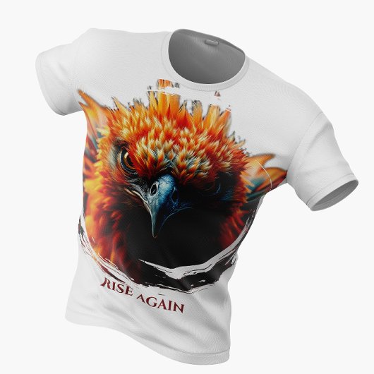 🔥 不死鳥の復活 - 再生と力 Tシャツ