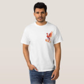 不死鳥の復活 – 強さと再生の象徴 Tシャツ (正面フル)
