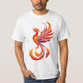 不死鳥の復活 - 強さと再生の象徴 Tシャツ