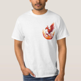 不死鳥の復活 - 強さと再生の象徴 Tシャツ
