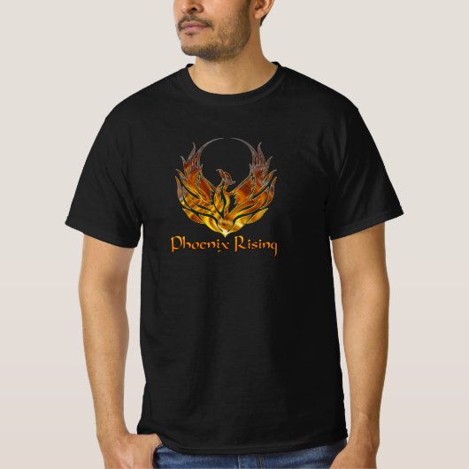 不死鳥の復活Tシャツ Tシャツ (正面)