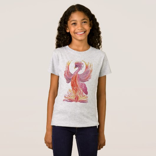 不死鳥の目覚め Tシャツ (正面フル)