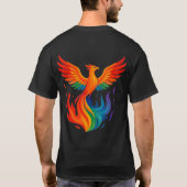 不死鳥レインボーライジング Tシャツ (裏面)