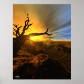 不毛の土地 ポスター (正面)