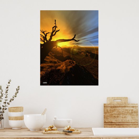 不毛の土地 ポスター (キッチン)