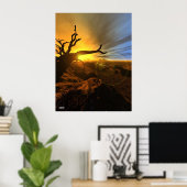 不毛の土地 ポスター (ホームオフィス)