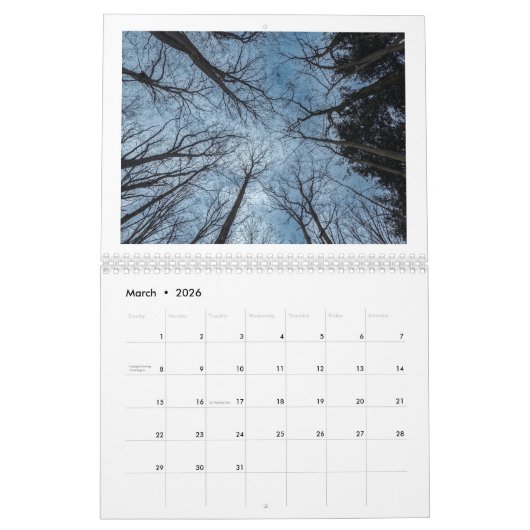 不毛美しい カレンダー (3月 2026)