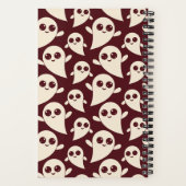 不気味おもしろいと可愛い幽霊 ノートブック (裏面)