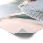 不気味おもしろいバニーマスクハッピーイースター ポスター (角)