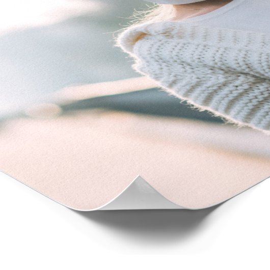 不気味おもしろいバニーマスクハッピーイースター ポスター (角)