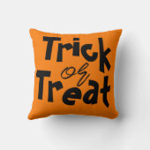 不気味かぼちゃジャックoランタンハロウィンファミリー クッション (裏面)