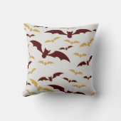 不気味こうもりハッピーハローウィン クッション (裏面)