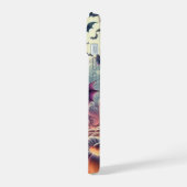 不気味こうもり、ポーション、カボチャのハロウィーン iPhone 15ケース (左側面)