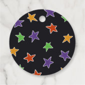 不気味こうもり&幽霊ハローウィンパーティありがとう フェイバータグ (裏面)