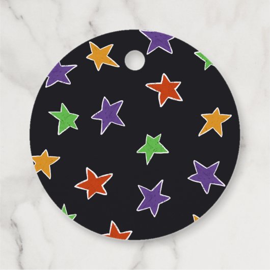 不気味こうもり&幽霊ハローウィンパーティありがとう フェイバータグ (裏面)