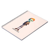 不気味だけどかわいいゾンビの子供 – 愛らしい不穏 (2) ノートブック (左側)