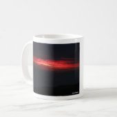 不気味だけど美しい夕焼け コーヒーマグカップ (正面左)