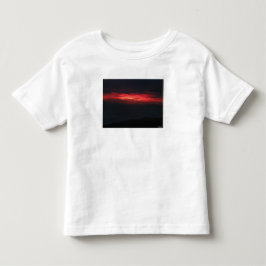 不気味だけど美しい夕焼け トドラーTシャツ