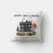 不気味でハッピーなハロウィン クッション (正面)