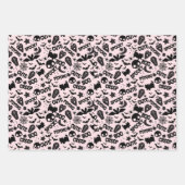 不気味で怖いハロウィーン ラッピングペーパーシート (正面3)