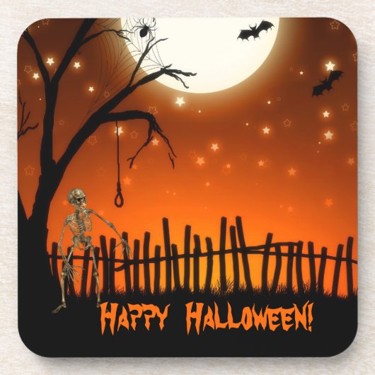 不気味で怖いハローウィンパーティ コースター (正面)