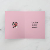 不気味で甘いハロウィン カード (内部)