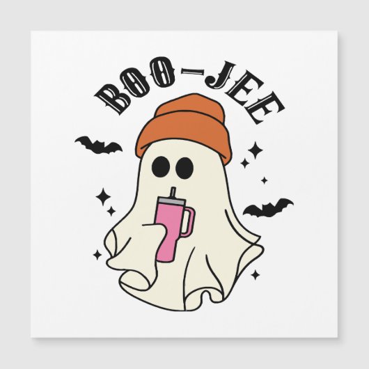 不気味で面白いハロウィンのゴーストタンブラー (正面)