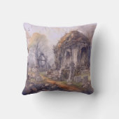 不気味と墓地不気味ハロウィーン クッション (裏面)