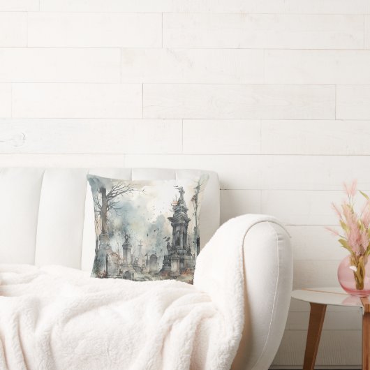 不気味と墓地不気味ハロウィーン クッション (ソファ)