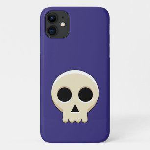 不気味なかわいいかわいいゴシックスカル iPhone 11 ケース