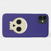 不気味なかわいいかわいいゴシックスカル Case-Mate iPhoneケース (裏面(横))
