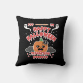 不気味なかわいいかわいいハロウィーン幽霊ボード クッション (裏面)