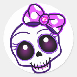 不気味なかわいいかわいいボタンピン ラウンドシール
