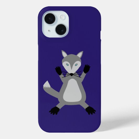 不気味なかわいいハロウィーンウルフ Case-Mate iPhoneケース (裏面)