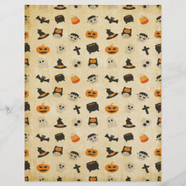 不気味なかわいいハロウィーンテーマ柄