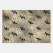 不気味なかわいいハロウィーンテーマ柄 ラッピングペーパーシート (正面3)