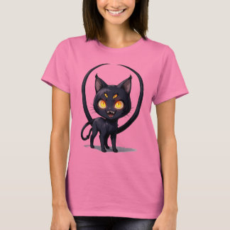 不気味なかわいいホラーモンスターアート Tシャツ