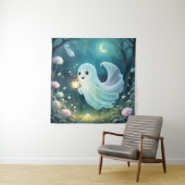 不気味なかわいい幽霊タペストリー タペストリー (インサイチュ)