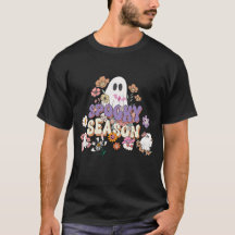 不気味なかわいい幽霊ハロウィーンTシャツ