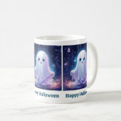 不気味なかわいい幽霊マグ コーヒーマグカップ (正面右)