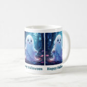 不気味なかわいい幽霊マグ コーヒーマグカップ (正面右)