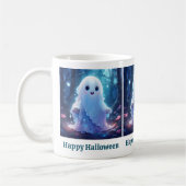 不気味なかわいい幽霊マグ コーヒーマグカップ (左)