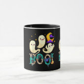 不気味なかわいい復讐と悲しみの姉妹ツインズルックI マグカップ (中央)